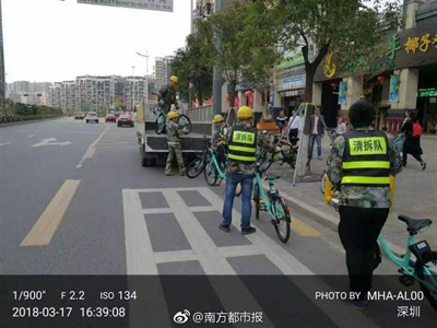 滴滴青桔单车深圳投放第一天被叫停!官方:违规 滴滴青桔单车深圳投放第一天被叫停!官方:违规