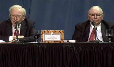 巴菲特:买了很多中国股票 巴菲特:买了很多中国股票