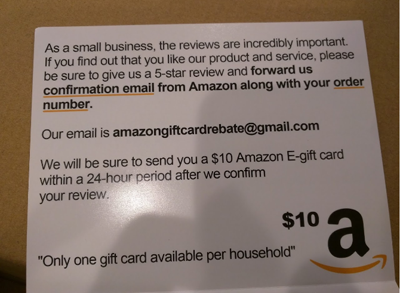 亚马逊遍布“虚假好评”,良心电商的良心不再! 亚马逊遍布“虚假好评”,良心电商的良心不再!