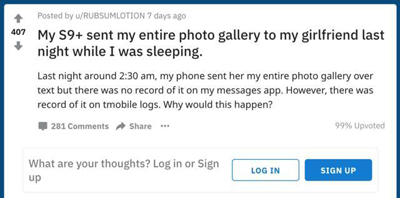 三星手机出现新Bug?国内尚未出现此类问题 三星手机出现新Bug?国内尚未出现此类问题