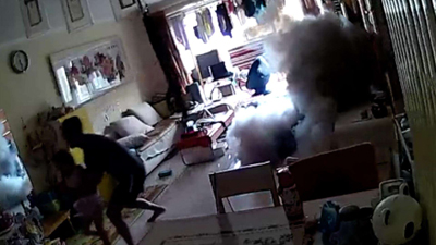 天猫购电动车在家充电突然爆炸