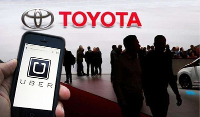 Uber获丰田5亿美元投资,投后估值达720亿美元 Uber获丰田5亿美元投资,投后估值达720亿美元