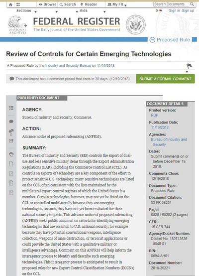新“闭关锁国”：美国公布最严高科技管制清单