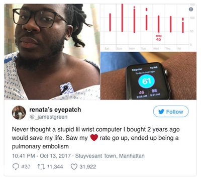 智能手表成为医疗先锋?又一例 Apple Watch 救人事件 智能手表成为医疗先锋?又一例 Apple Watch 救人事件