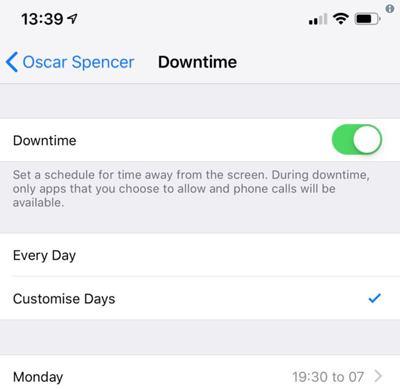 iOS12.2beta允许用户设定每一天的关机时间 iOS12.2beta允许用户设定每一天的关机时间