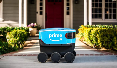 亚马逊：无人送货机器人Scout将在加州测试