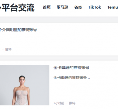海外平台交流