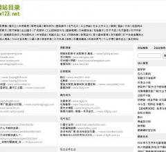 黄页网站目录